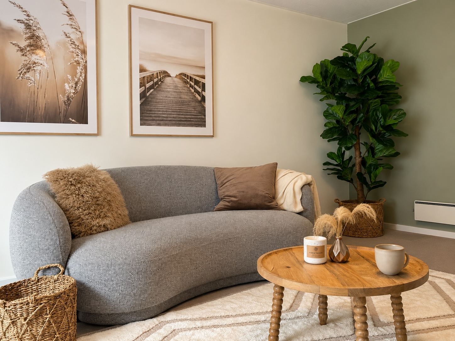 lokale 1 sofa of plante